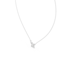 0.24ct TW Round Lab-Grown Diamond Butterfly Pendant Necklace in White Gold — Verasah fine jewellery