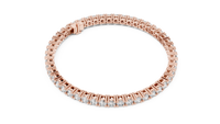 6.37ct TW Round Lab-Grown Diamond Tennis Bracelet in Rose Gold — Verasah fine jewellery