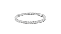 6.37ct TW Round Lab-Grown Diamond Tennis Bracelet in White Gold — Verasah fine jewellery