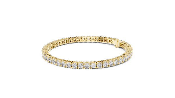 6ct TW Round Lab-Grown Diamond Tennis Bracelet