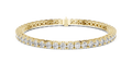 6ct TW Round Lab-Grown Diamond Tennis Bracelet