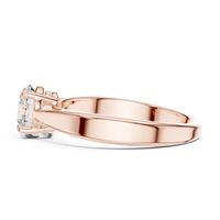 1ct TW Round Lab-Grown Diamond Solitaire Ring — The Inaaya in Rose Gold — Verasah fine jewellery