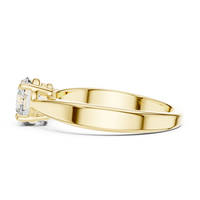 1ct TW Round Lab-Grown Diamond Solitaire Ring — The Inaaya in Yellow Gold — Verasah fine jewellery