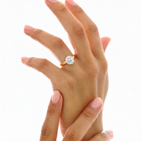1ct TW Round Lab-Grown Diamond Solitaire Ring — The Naomi — Verasah fine jewellery