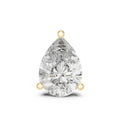 1.5ct Pear Cut Solitaire Stud Earring for Men