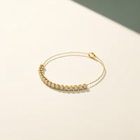 1.43ct TW Round Lab-Grown Diamond Cluster Station Bracelet — Verasah fine jewellery